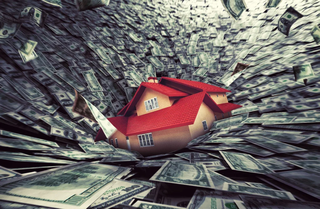 real estate market crisis house